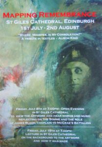 mapping remembrance poster