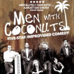 men with coconuts