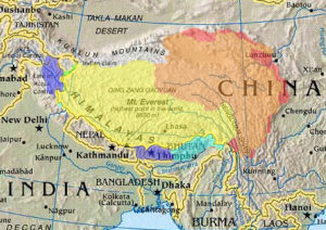 tibet-map