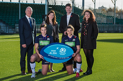 BBC Alba announce a broadcast partnership with Scottish Women's Rugby.