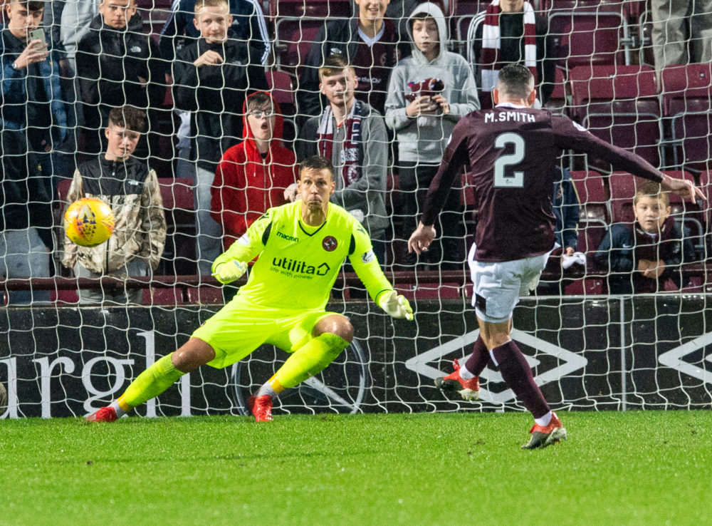 Scottish League Cup - Hearts v Dundee Utd.  Tynecastle Stadium, Edinburgh, Midlothian, Scotland.  12,07, 2019. Pic shows: during the first half as Hearts play host to Dundee Utd in the group phase of the Scottish League Cup.
